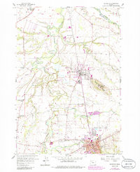 Download a high-resolution, GPS-compatible USGS topo map for Silverton, OR (1986 edition)