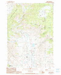 Download a high-resolution, GPS-compatible USGS topo map for Silvies, OR (1990 edition)