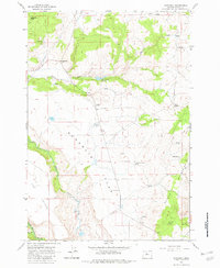 Download a high-resolution, GPS-compatible USGS topo map for Simnasho, OR (1982 edition)