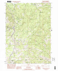 Download a high-resolution, GPS-compatible USGS topo map for Siskiyou Pass, OR (1988 edition)