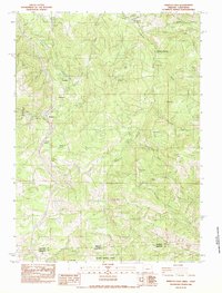 Download a high-resolution, GPS-compatible USGS topo map for Siskiyou Pass, OR (1983 edition)