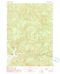 Download a high-resolution, GPS-compatible USGS topo map for Sitkum, OR (1990 edition)