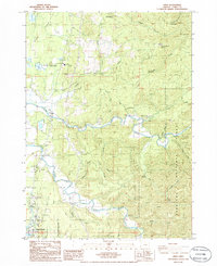 Download a high-resolution, GPS-compatible USGS topo map for Sixes, OR (1986 edition)