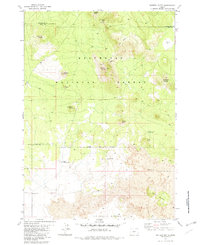 Download a high-resolution, GPS-compatible USGS topo map for Sixteen Butte, OR (1982 edition)
