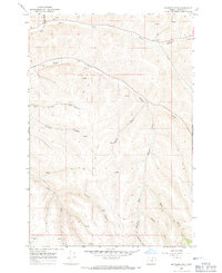 Download a high-resolution, GPS-compatible USGS topo map for Skinners Fork, OR (1971 edition)