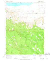 Download a high-resolution, GPS-compatible USGS topo map for Slide Mtn, OR (1968 edition)