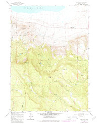 Download a high-resolution, GPS-compatible USGS topo map for Slide Mtn, OR (1980 edition)