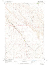 Download a high-resolution, GPS-compatible USGS topo map for Smeltz, OR (1967 edition)