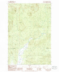 preview thumbnail of historical topo map of Clatsop County, OR in 1985