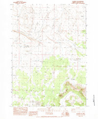 Download a high-resolution, GPS-compatible USGS topo map for Soldiers Cap, OR (1983 edition)