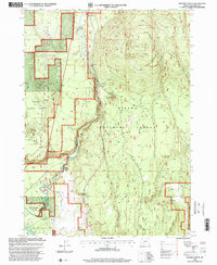 Download a high-resolution, GPS-compatible USGS topo map for Soloman Butte, OR (2000 edition)