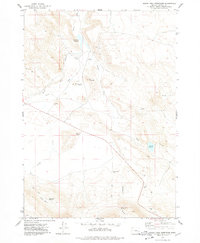 Download a high-resolution, GPS-compatible USGS topo map for South Fork Reservoir, OR (1978 edition)