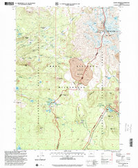 Download a high-resolution, GPS-compatible USGS topo map for South Sister, OR (2001 edition)