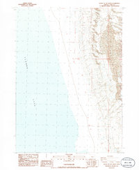 Download a high-resolution, GPS-compatible USGS topo map for South of Ana River, OR (1986 edition)
