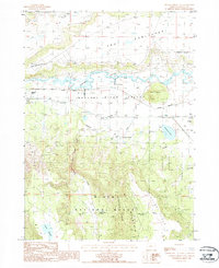 Download a high-resolution, GPS-compatible USGS topo map for Sprague River East, OR (1988 edition)