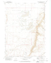 Download a high-resolution, GPS-compatible USGS topo map for Square Mountain, OR (1974 edition)