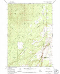 Download a high-resolution, GPS-compatible USGS topo map for Squaw Back Ridge, OR (1986 edition)