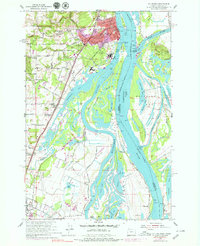 Download a high-resolution, GPS-compatible USGS topo map for St Helens, OR (1979 edition)