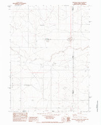 Download a high-resolution, GPS-compatible USGS topo map for Star Valley Knoll, OR (1983 edition)