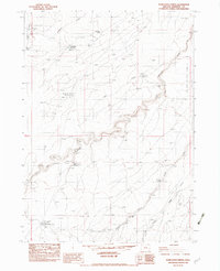 Download a high-resolution, GPS-compatible USGS topo map for Starvation Spring, OR (1983 edition)