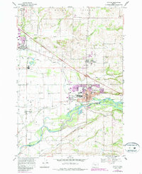 Download a high-resolution, GPS-compatible USGS topo map for Stayton, OR (1987 edition)