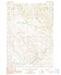 Download a high-resolution, GPS-compatible USGS topo map for Stemler Ridge, OR (1991 edition)