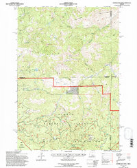 Download a high-resolution, GPS-compatible USGS topo map for Stephenson Mtn, OR (1997 edition)