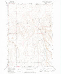 Download a high-resolution, GPS-compatible USGS topo map for Strawberry Canyon NE, OR (1979 edition)