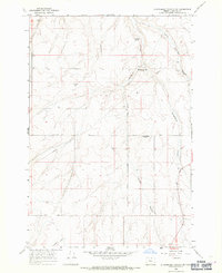 Download a high-resolution, GPS-compatible USGS topo map for Strawberry Canyon SW, OR (1971 edition)
