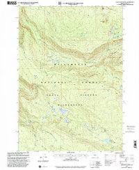 Download a high-resolution, GPS-compatible USGS topo map for Substitute Point, OR (2001 edition)