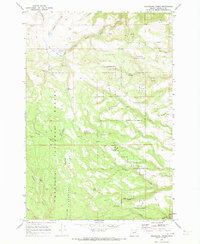 Download a high-resolution, GPS-compatible USGS topo map for Sugarbowl Creek, OR (1973 edition)