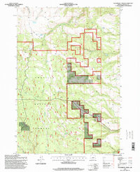 Download a high-resolution, GPS-compatible USGS topo map for Sugarbowl Creek, OR (1998 edition)