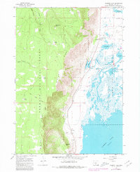 Download a high-resolution, GPS-compatible USGS topo map for Summer Lake, OR (1980 edition)