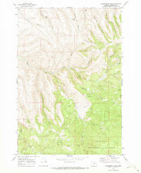 Download a high-resolution, GPS-compatible USGS topo map for Summerfield Ridge, OR (1973 edition)