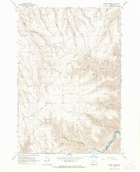Download a high-resolution, GPS-compatible USGS topo map for Summit Ridge, OR (1964 edition)