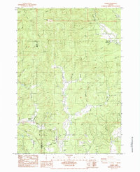 Download a high-resolution, GPS-compatible USGS topo map for Summit, OR (1984 edition)