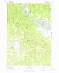 Download a high-resolution, GPS-compatible USGS topo map for Sumpter, OR (1976 edition)