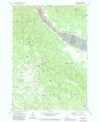 Download a high-resolution, GPS-compatible USGS topo map for Sumpter, OR (1985 edition)