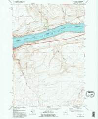 Download a high-resolution, GPS-compatible USGS topo map for Sundale, OR (1995 edition)