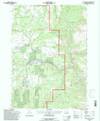 Download a high-resolution, GPS-compatible USGS topo map for Suplee Butte, OR (1997 edition)