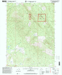 Download a high-resolution, GPS-compatible USGS topo map for Surveyor Mountain, OR (2000 edition)