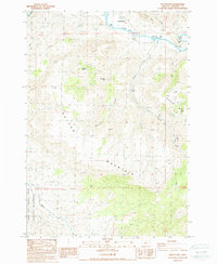Download a high-resolution, GPS-compatible USGS topo map for Sutton Mtn, OR (1988 edition)