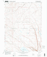 Download a high-resolution, GPS-compatible USGS topo map for Swede Knoll, OR (1969 edition)