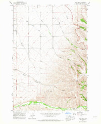 Download a high-resolution, GPS-compatible USGS topo map for Table Rock, OR (1967 edition)