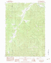 Download a high-resolution, GPS-compatible USGS topo map for Tallowbox Mtn, OR (1983 edition)