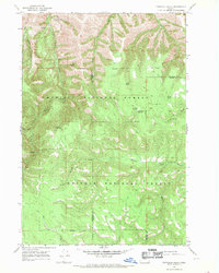 Download a high-resolution, GPS-compatible USGS topo map for Tamarack Gulch, OR (1967 edition)