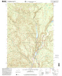 Download a high-resolution, GPS-compatible USGS topo map for Tamolitch Falls, OR (2001 edition)