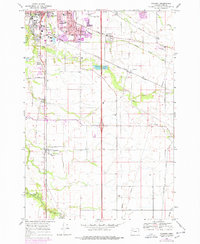 Download a high-resolution, GPS-compatible USGS topo map for Tangent, OR (1978 edition)