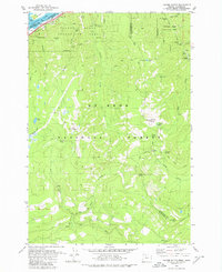 Download a high-resolution, GPS-compatible USGS topo map for Tanner Butte, OR (1980 edition)