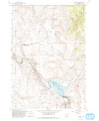 Download a high-resolution, GPS-compatible USGS topo map for Telocaset, OR (1993 edition)